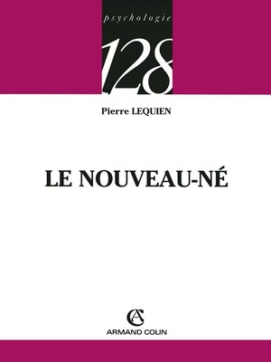 cover image of Le nouveau-né